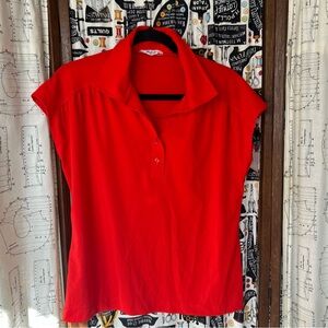 Vintage Women's Red Shirt